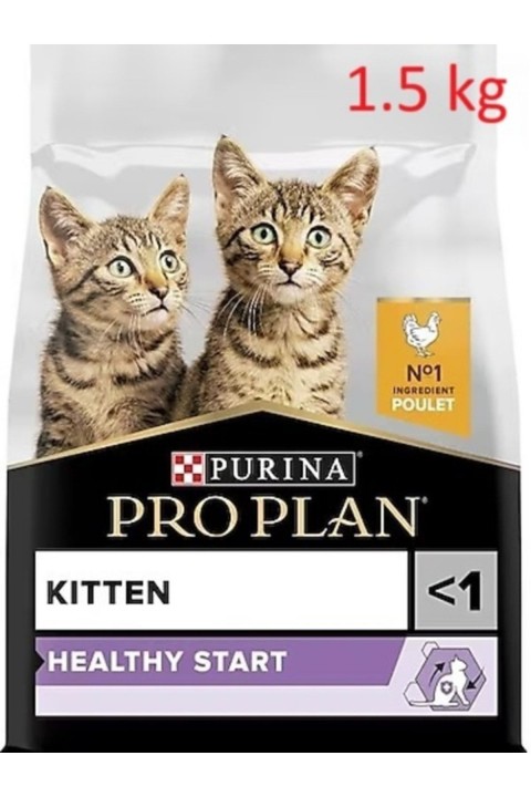 Pro Plan Kitten Tavuklu Yavru Kedi Maması 1,5 Kg