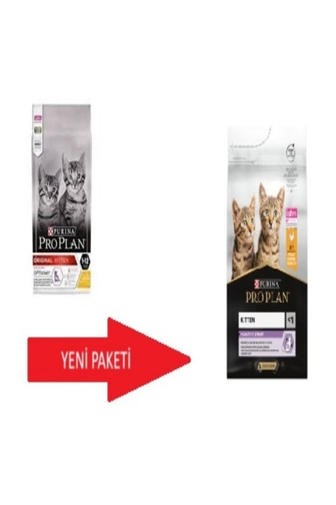Pro Plan Kitten Tavuklu Yavru Kedi Maması 1,5 Kg