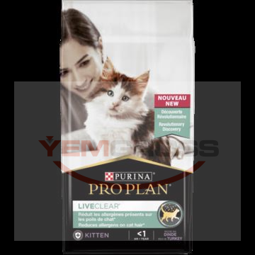 Pro Plan Liveclear Kitten Turkey Kedi Maması - 1,4 Kg