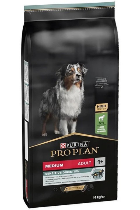 Pro Plan Medium Kuzulu Orta Irk Yetişkin Köpek Maması 14 Kg