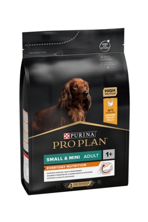 Pro Plan Small&Mini Adult Tavuklu Köpek Maması - 3 Kg