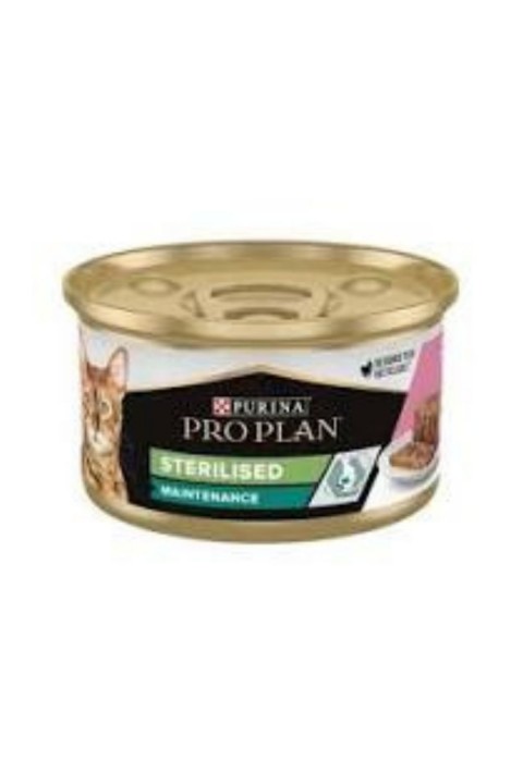 Pro Plan Sterilised Somonlu Kedi Konserve 85G