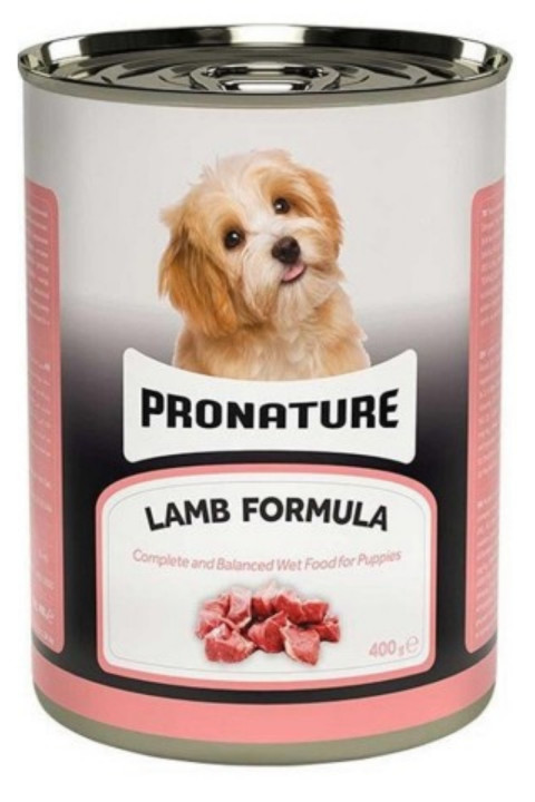 Pronature Kuzu Etli Yavru Köpek Konservesi 400 Gr