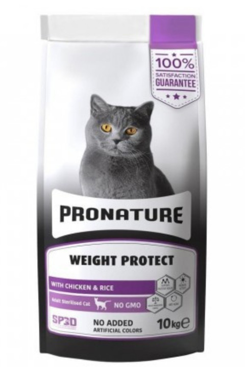 Pronature Tavuklu ve Pirinçli Kısırlaştırılmış Yetişkin Kedi Maması 10 Kg