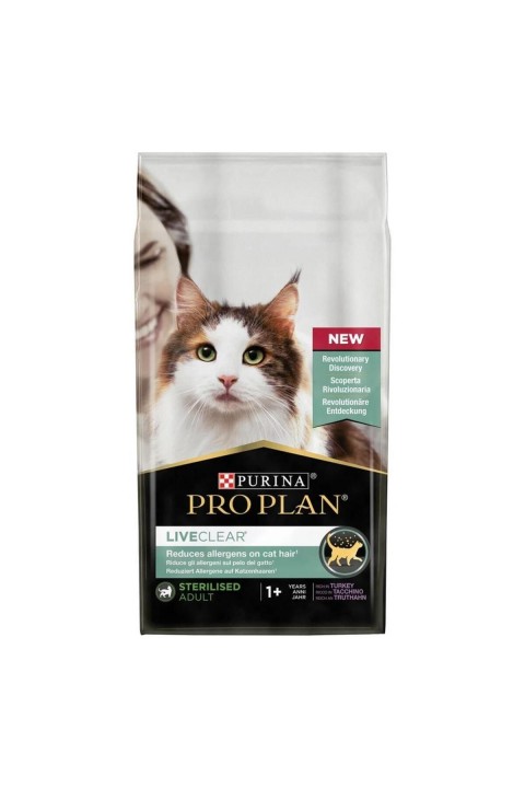 Proplan liveclear sterilised hindi 7kg kısırlaştırılmış hindili kedi maması