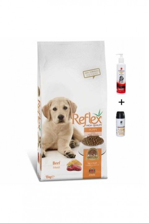 Puppy Biftekli Büyük Irk Yavru Kuru Köpek Maması 15 Kg