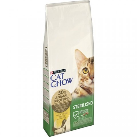 Purina Cat Chow Kısırlaştırılmış Tavuklu Kedi Maması 15 kg