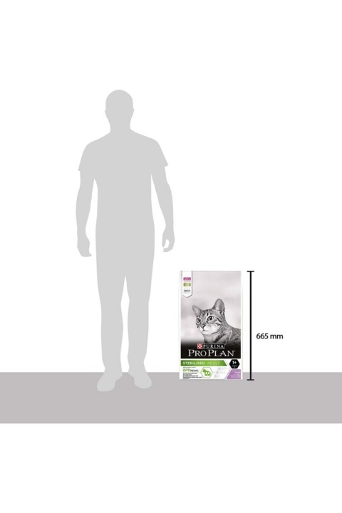 Purina Sterilised Hindili Tavuklu Kısırlaştırılmış Kuru Kedi Maması 10 Kg Ekonomik Paket