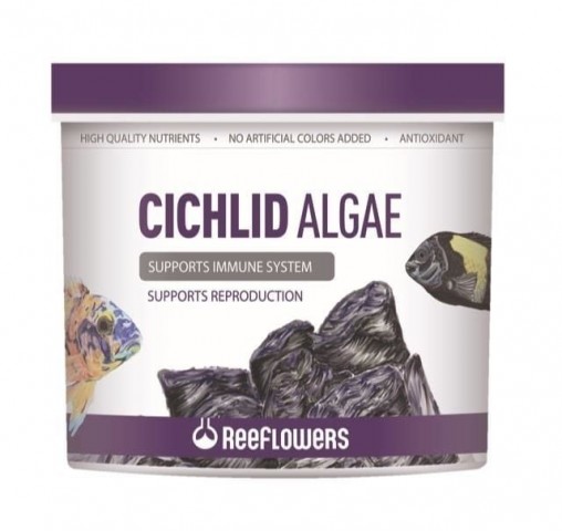 Reeflowers Cichlid Algae - Bitkisel Ciklet Balığı Yemi 250 Ml