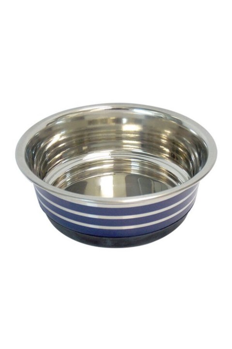 Tommy Renkli Kaydırmazlı Çelik Mama Kabı 11 Cm