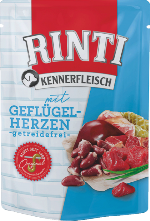Rıntı Yürekli Pouch Köpek Maması 400g