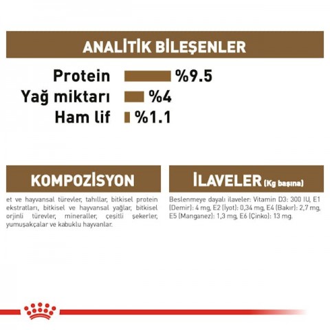 Royal Canin Ageing 12+ Gravy Pouch Yaşlı Kedi Yaş Maması 85 Gr