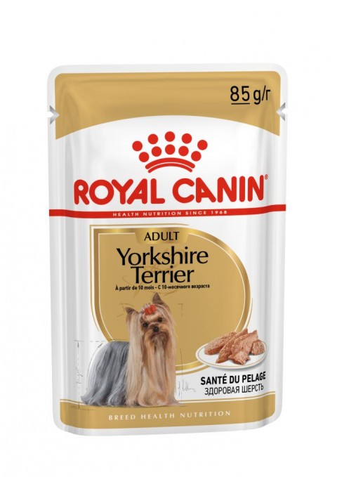 Royal Canin Yorkshire Terrier Adult Yetişkin Köpek Konserve Yaş Mama Pouch 85 Gr