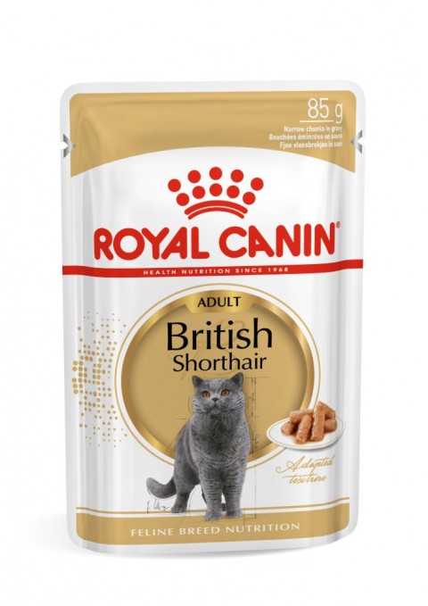 Royal Canin British Shorthair Yaş Kedi Maması Pouch 85gr