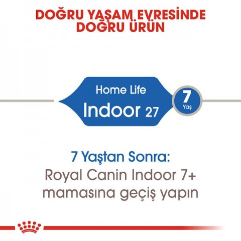 Royal Canin Indoor 27 Ev Kedileri İçin Yetişkin Kedi Maması 2 Kg Royal Canin Indoor 27 Ev Kedileri İçin Yetişkin Kedi Maması 2 Kg