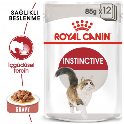 Royal Canin Instinctive Gravy Yetişkin Kedi Maması Pouch 85gr