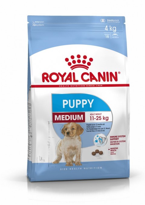 Royal Canin Medium Puppy Orta Irk Yavru Köpek Maması 4 Kg Royal Canin Medium Puppy Orta Irk Yavru Köpek Maması 4 Kg