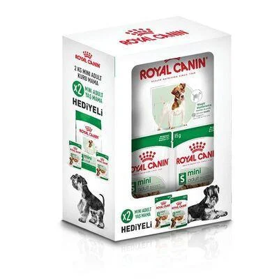 Royal Canin Mini Adult Küçük Irk Yetişkin Köpek Maması 2 Kg Bundle