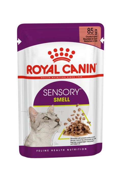 Royal Canin Sensory Smell Pouch Kedi Konserve Yaş Maması 85 Gr