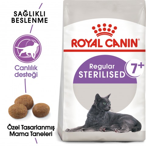 Royal Canin Sterilised 7+ Kısırlaştırılmış Yaşlı Kedi Maması 1.5 Kg
