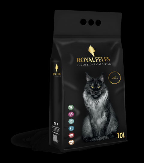 Royal Feles Bebek Pudrası Kokulu Kedi Kumu - 10 Lt