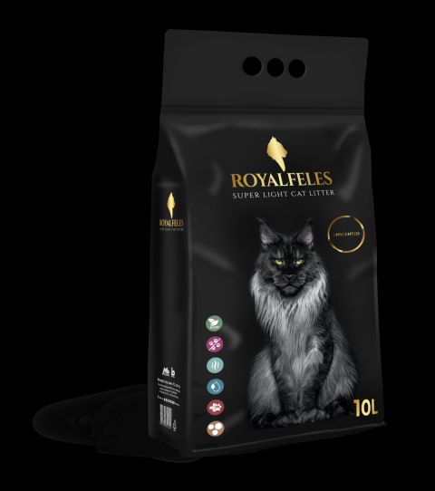 Royal Feles Kokusuz Natural Kedi Kumu - 10 Lt