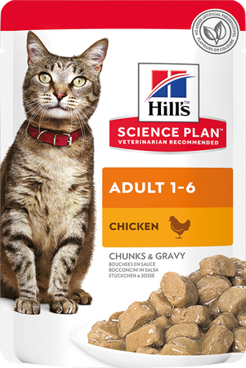 Hill's SP Tavuklu Yetişkin Kedi Pouch 85Gr