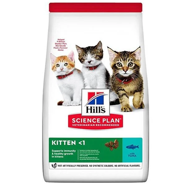 Science Plan Kitten Tuna Balıklı Yavru Kedi Maması 5+2 kg hediyeli