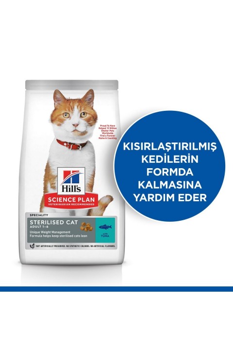 Scıence Plan Somon Balıklı Kısırlaştırılmış Kedi Maması 1.5 Kg
