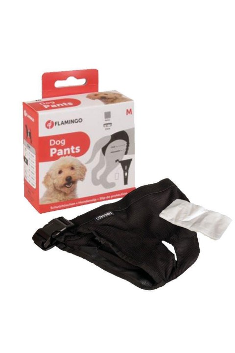 Karlıe Köpek Külodu M 32-39cm Siyah