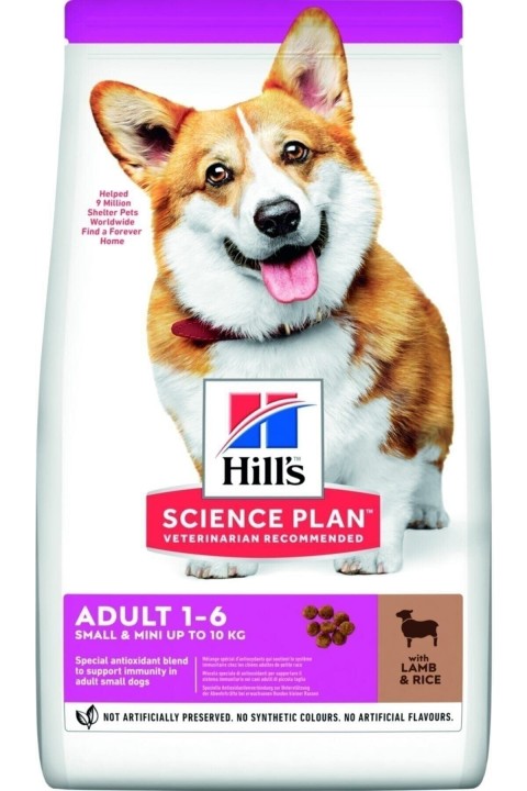 Hill's SP Kuzulu ve Pirinçli Küçük ve Mini Irk Yetişkin Köpek Maması 5+1KG