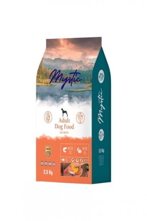 Mystic Az Tahıl Yetişkin Köpek Maması Somon 2,5 Kg