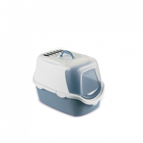 Stefanplast Cathy Easy Clean Mavi Kedi Tuvaleti 56x40x40cm