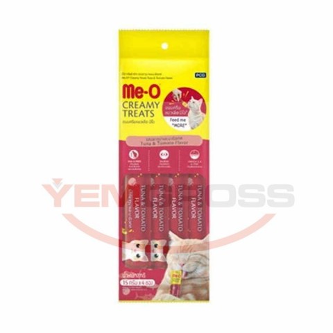 ME-O CREAMY TON BALIKLI DOMATESLİ 4X15GR