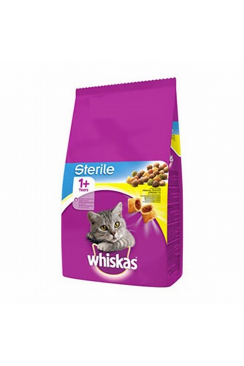 Whiskas Sterilised Tavuklu Kedi Maması - 1,4Kg