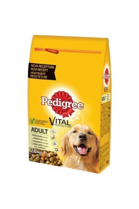 Pedigree Kümes Hayvanı Sebze&Pirinç Köpek Maması - 2,6Kg