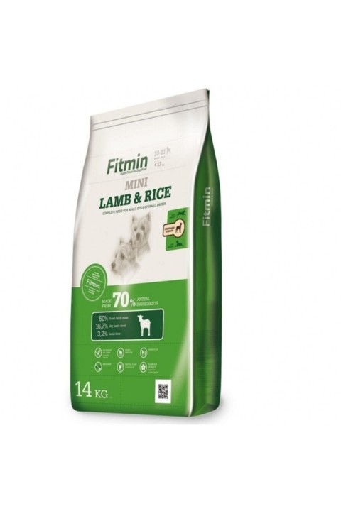Fitmin Mini %50 Taze Kuzu Etli Ufak Irk Yetişkin Köpek Maması 14 Kg