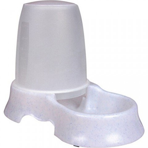 Trixie Plastik Depolu Su ve Mama Kabı 0,6Lt