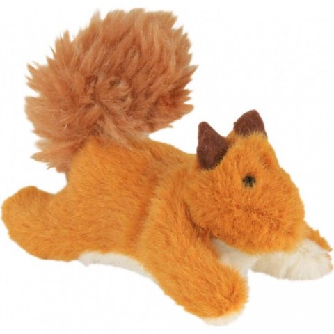 Trixie Kedi Oyuncağı Peluş Sincap Kediotlu 9cm