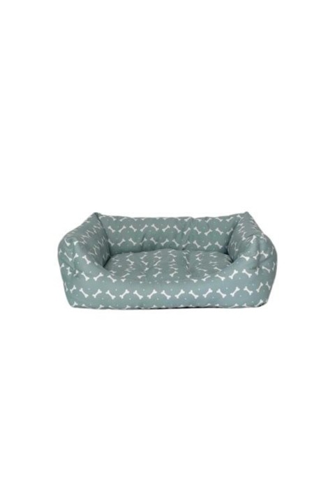 Pet Comfort Uniform Bone Mint-Beyaz Kedi ve Köpek Yatağı S 60x50cm