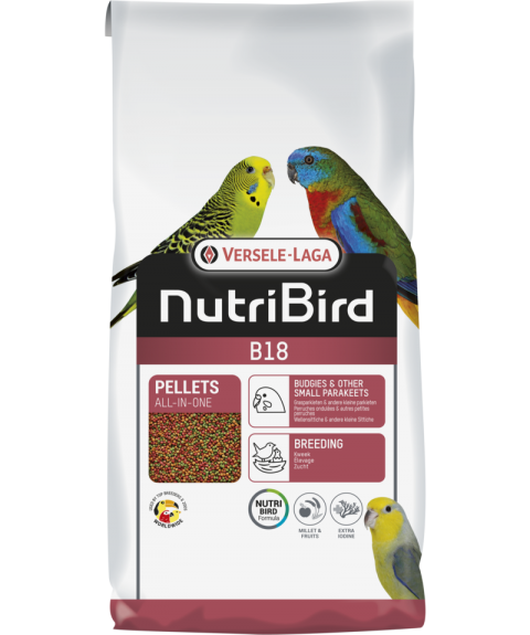 Versele Laga Nutribird B18 Pelet Muhabbet Kuşu Yemi 10 Kg