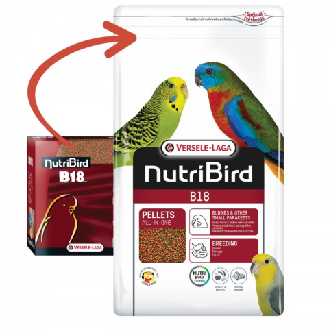 Versele Laga Nutribird B18 Pelet Muhabbet Yemi 3 Kg