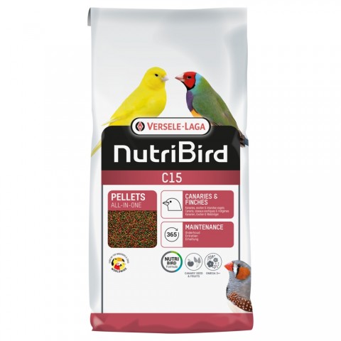Versele Laga Nutribird C15 Pelet Kanarya Yemi 10 Kg