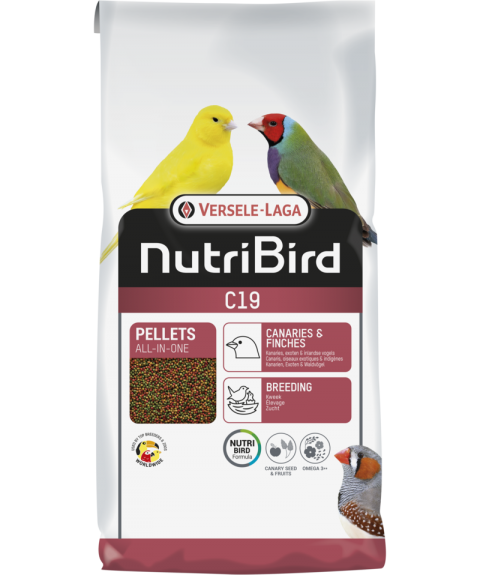 Versele Laga Nutrıbırd C19 Kanarya - Finch Pelet Yem 10kg