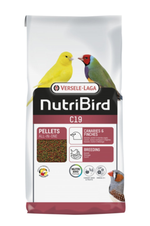 Versele Laga Nutrıbırd C19 Pelet Kanarya Fınch Pelet Yem 3kg