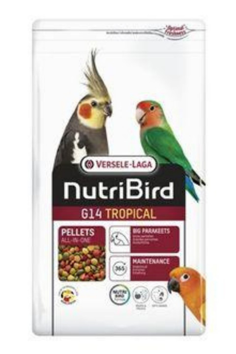 Versele Laga Nutrıbırd G14 Tropıcal Paraket Pelet Yem 10kg