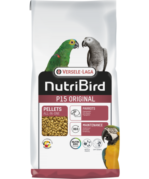 Versele Laga Nutribird P15 Original Pelet Papağan Yemi 10 Kg