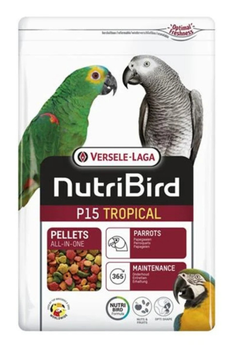 Versele Laga Nutrıbırd P15 Tropıcalpapağan Pelet Yem 1kg