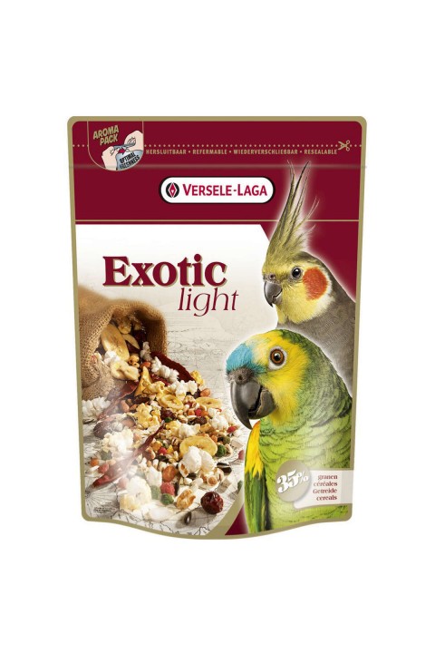 Versele Laga Prestıge Exotic Light Kuruyemiş ve Tahıl Karışımlı Papağan Yemi 750 Gr
