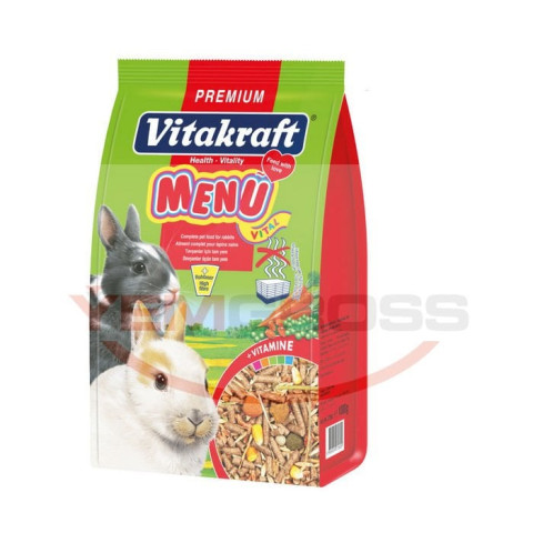 Vitakraft 1000Gr Tavşan Menu Vital Premium